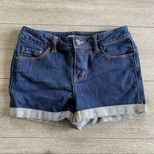 BDG Urban Outfitters roll up jean shorts